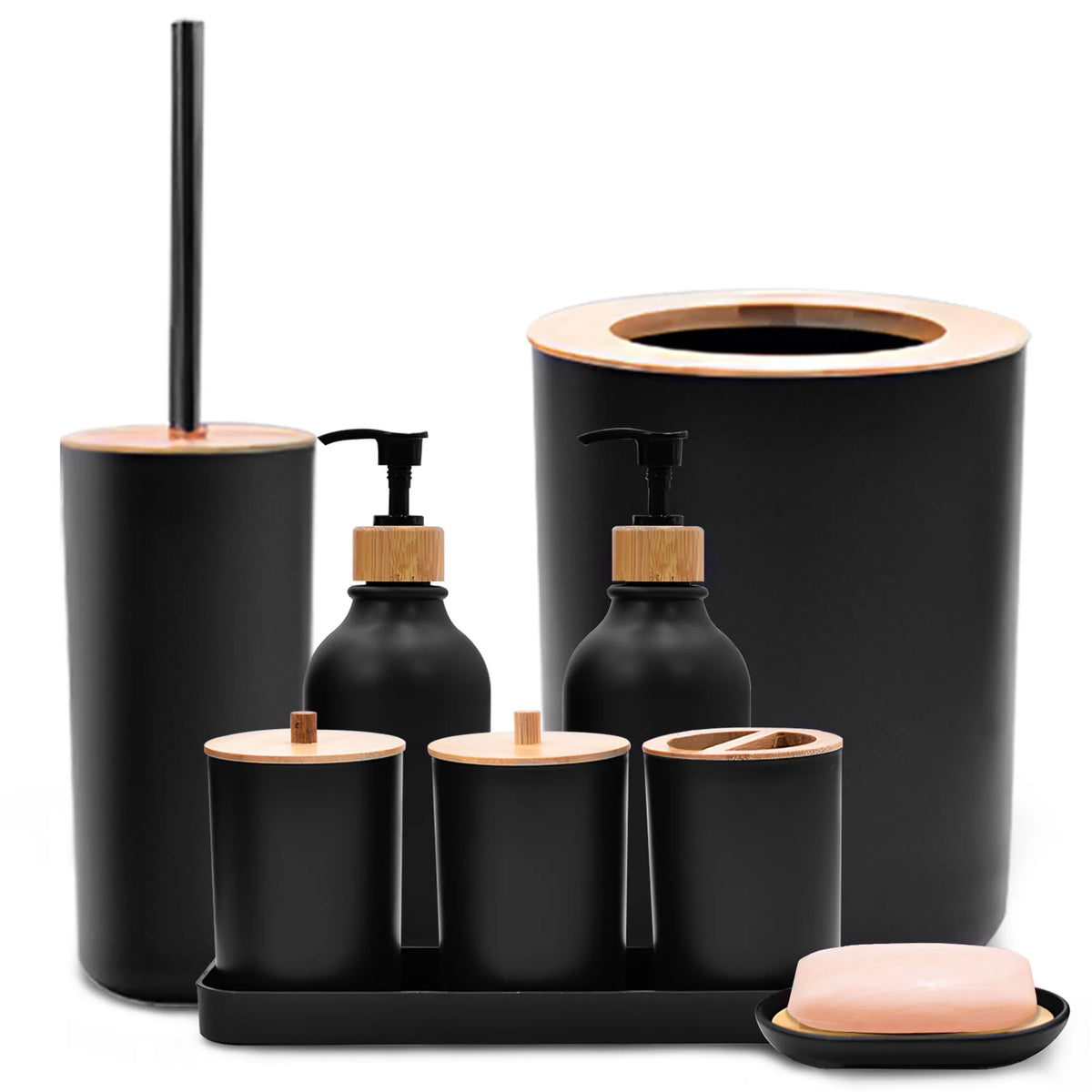 9-Piece Comprehensive Bathroom Accessory Set