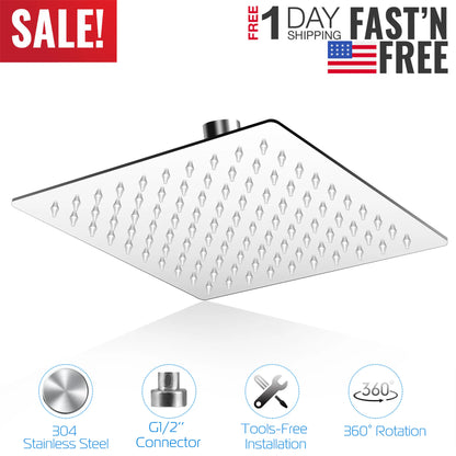 Luxury 8 Inch Rain Shower Head