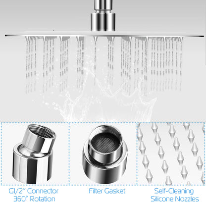 Luxury 8 Inch Rain Shower Head