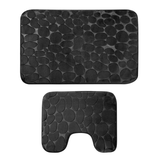 2 Pcs/Set Bathroom Rugs