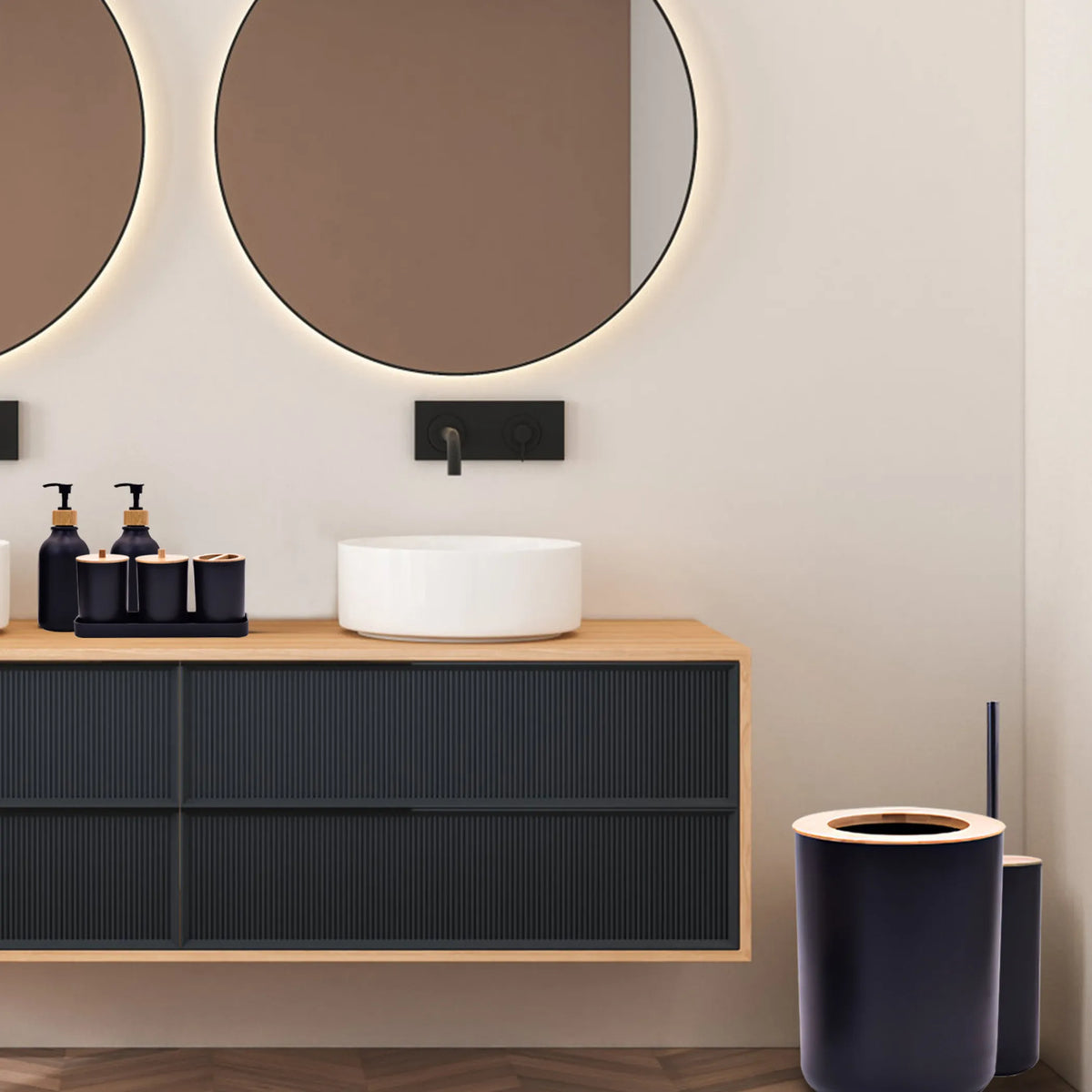9-Piece Comprehensive Bathroom Accessory Set