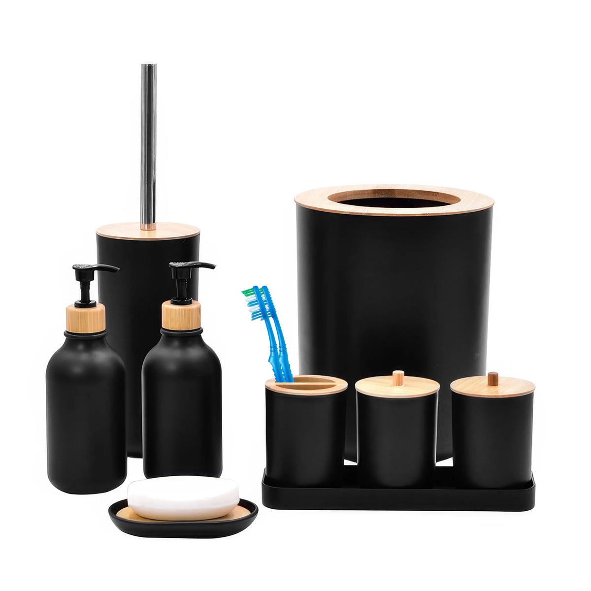 9-Piece Comprehensive Bathroom Accessory Set