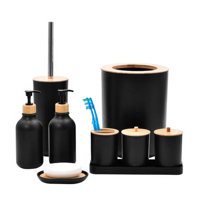 9-Piece Comprehensive Bathroom Accessory Set