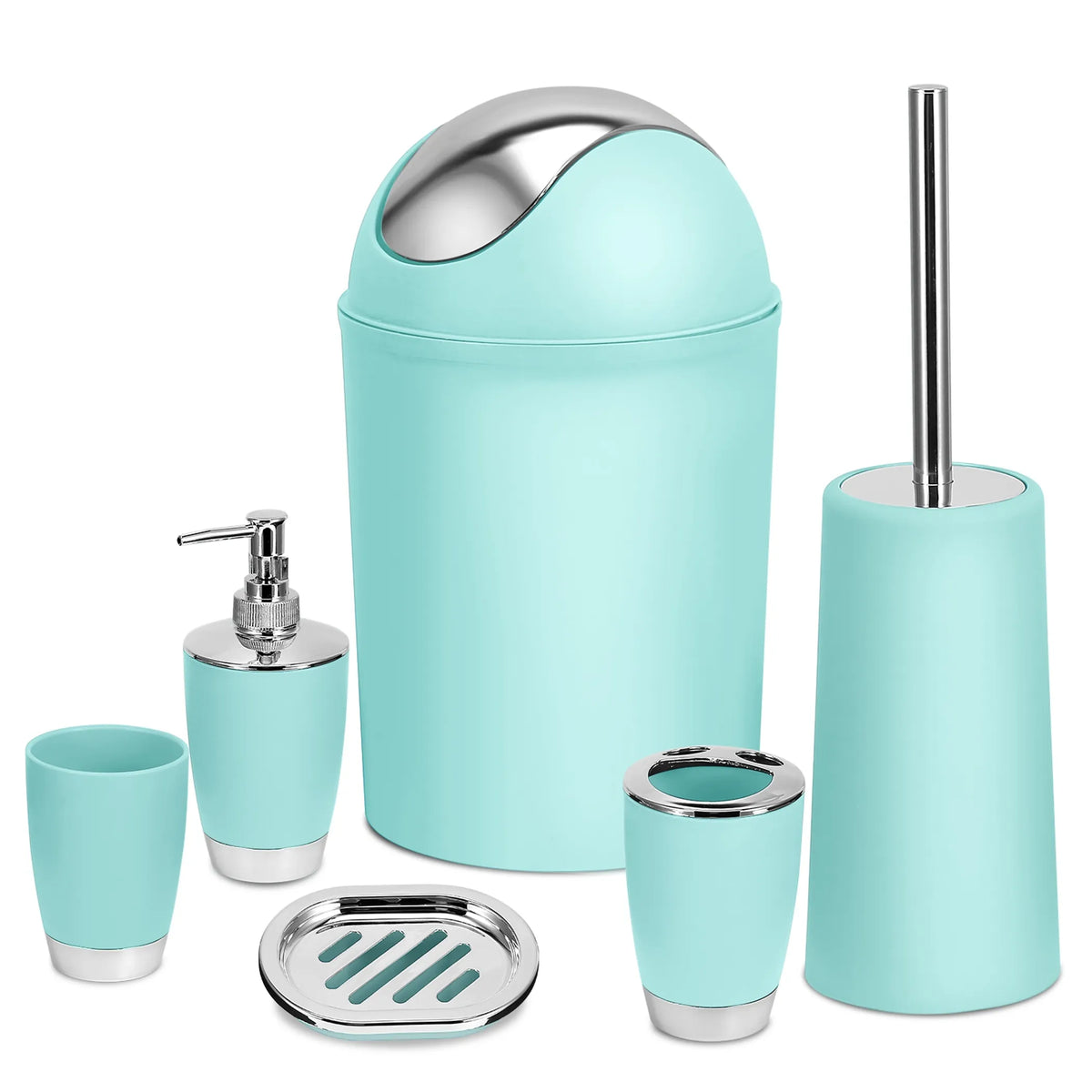 Modern Minimalist Bathroom Accessory Set