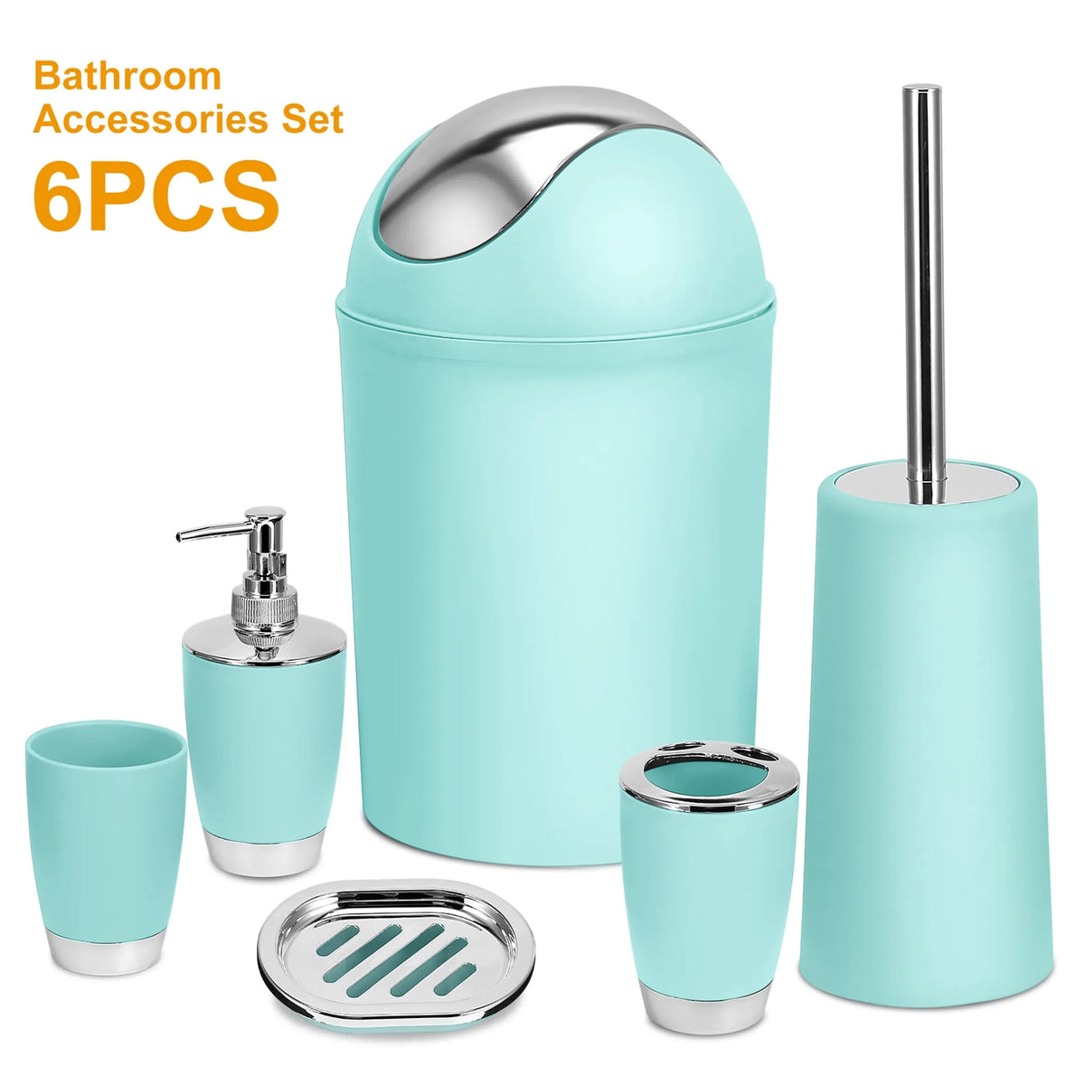 Modern Minimalist Bathroom Accessory Set