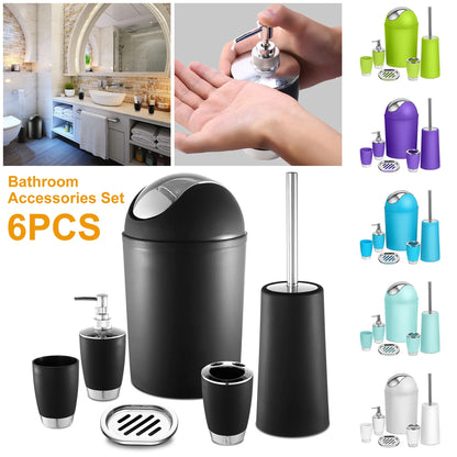 Modern Minimalist Bathroom Accessory Set