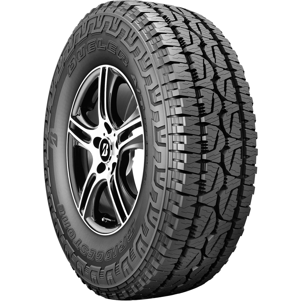 Bridgestone Dueler A/T REVO 3 275/55R20 111T AT All Terrain Tire Fits: 2014-18 Chevrolet Silverado 1500 High Country, 2016-18 GMC Sierra 1500 Denali