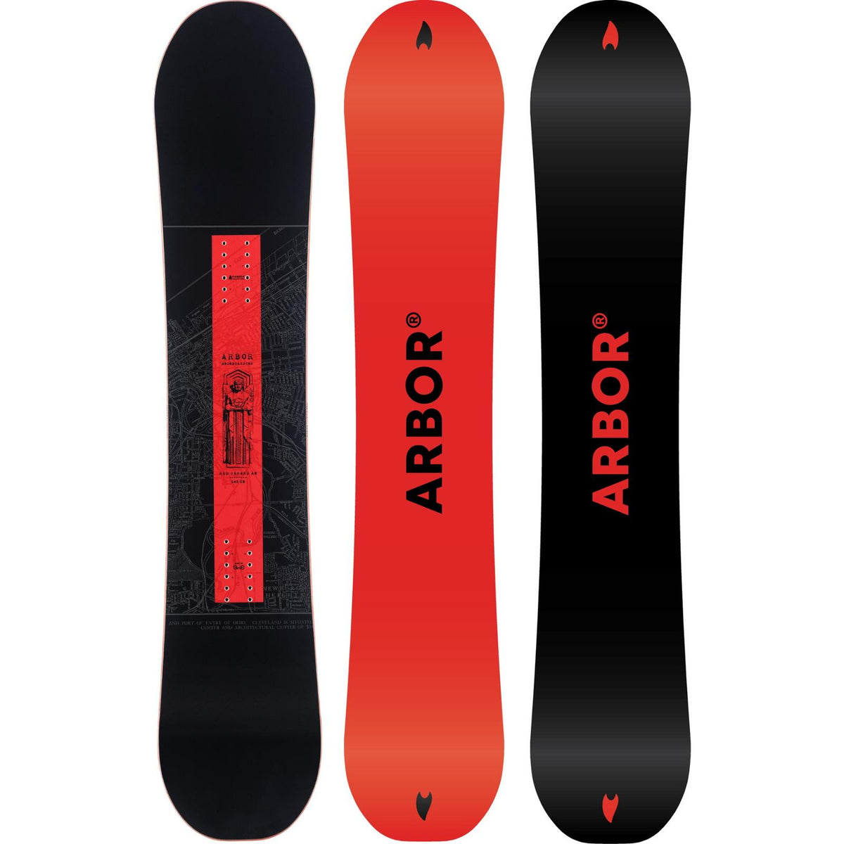 Arbor Red Gerard AM Snowboard - Kids' - 2026/2027