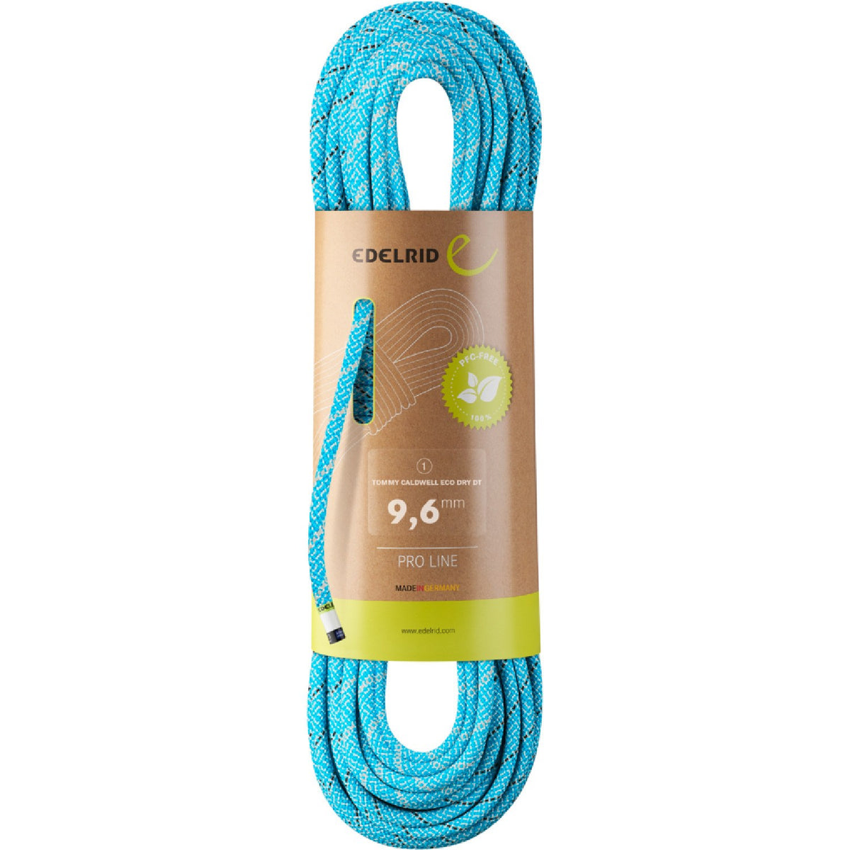 Edelrid Tommy Caldwell Eco Dry DuoTec 9.6 mm Dry Rope