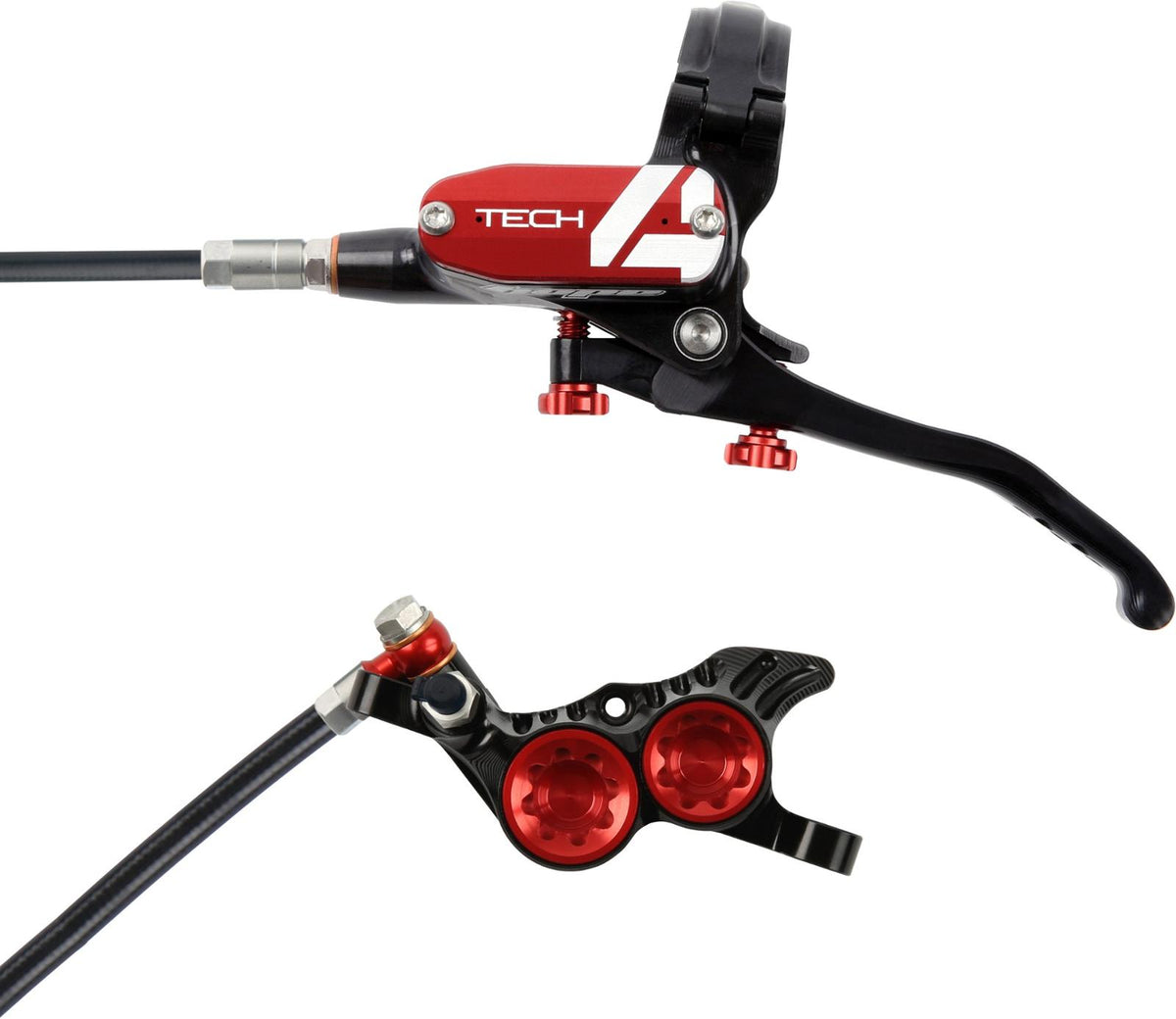 Hope Tech 4 V4 Hydraulic Disc Brake and Lever Set