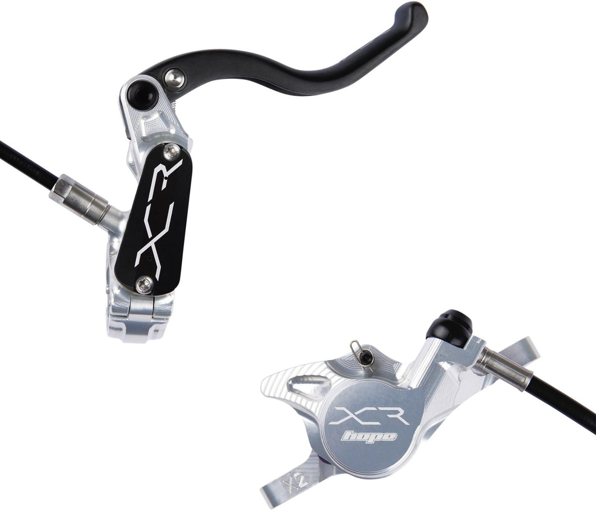 Hope XCR Pro X2 Hydraulic Disc Brake and Lever Set