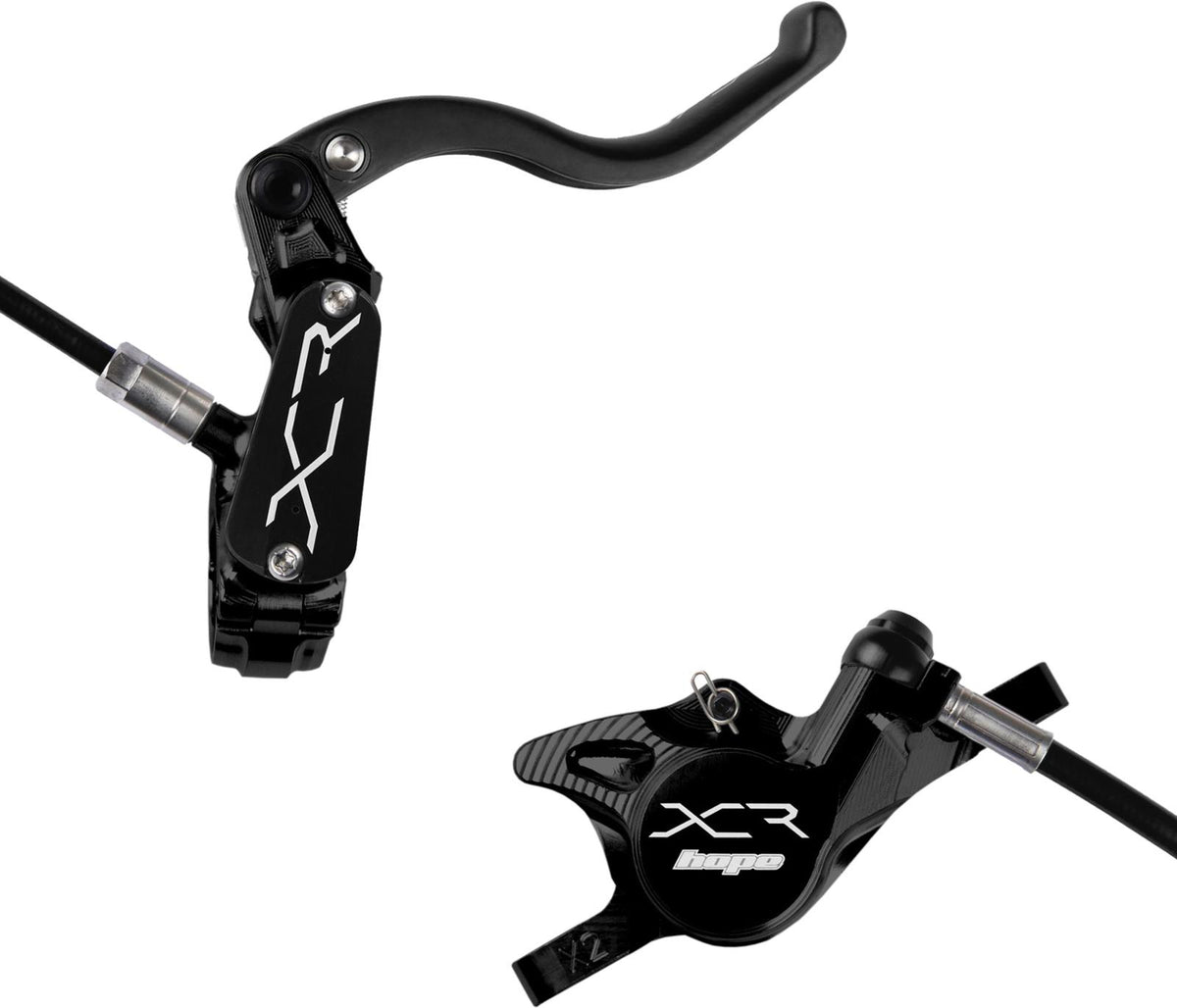 Hope XCR Pro X2 Hydraulic Disc Brake and Lever Set