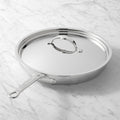 Hestan ProBond Luxe Professional Clad Stainless-Steel Skillet with Lid