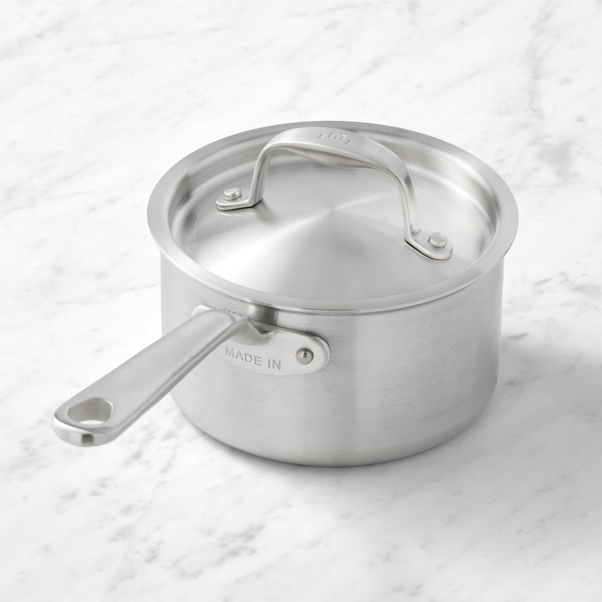 Made In Stainless-Steel Saucepan