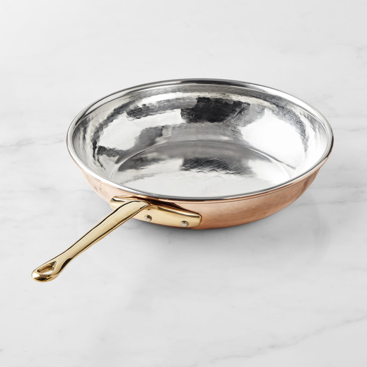 Ruffoni Historia Hammered Copper Fry Pan, 9.5"