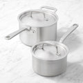 Made In Stainless-Steel Saucepan, Set of 2