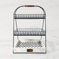 MacKenzie-Childs Farmhouse Tiered Stand