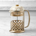 MacKenzie-Childs Mocha Check French Press