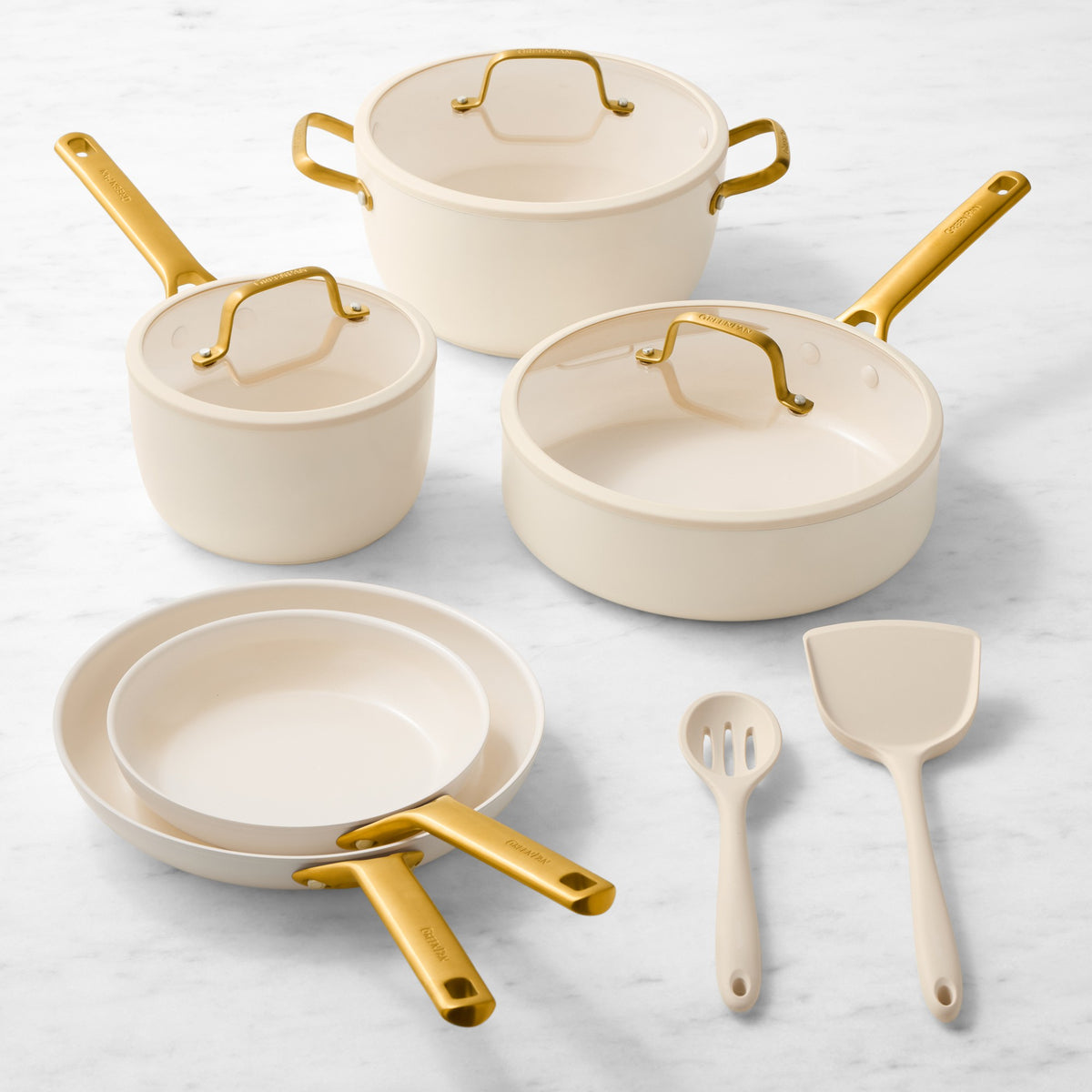 GreenPan Reserve Pro Ceramic Nonstick 10-Piece Cookware Set
