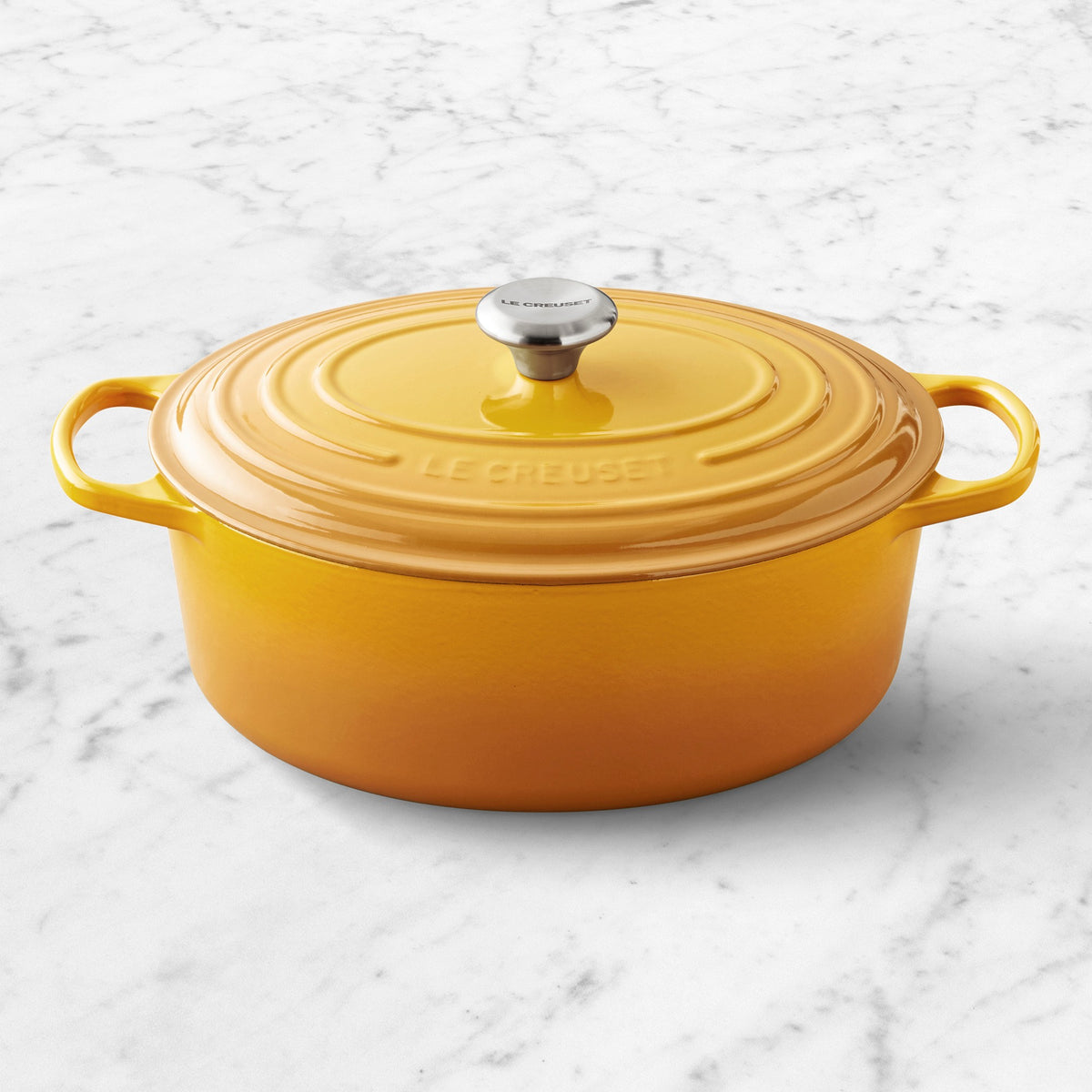 Le Creuset Signature Enameled Cast Iron Oval Dutch Oven