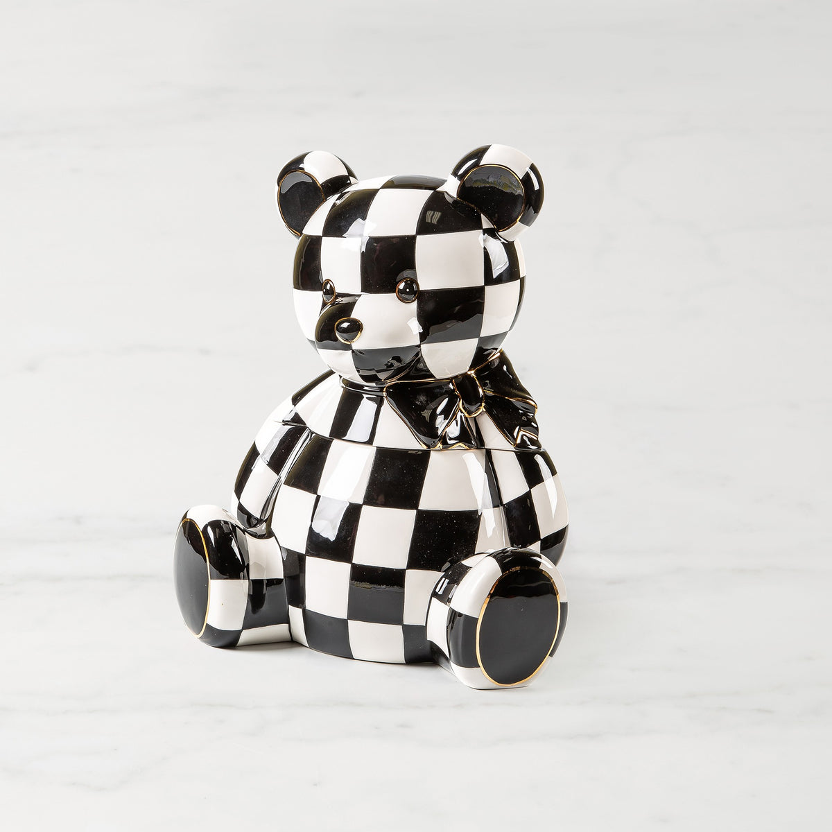 MacKenzie-Childs Courtly Bear Cookie Jar