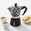 Bialetti Moka MacKenzie-Childs Stovetop Espresso Maker, Courtly Flower Market