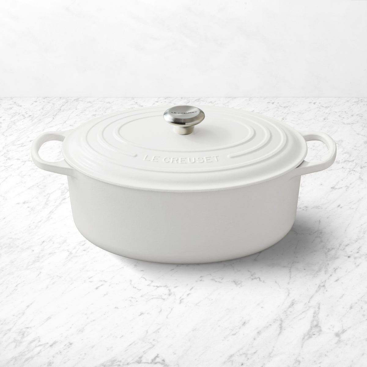 Le Creuset Signature Enameled Cast Iron Oval Dutch Oven