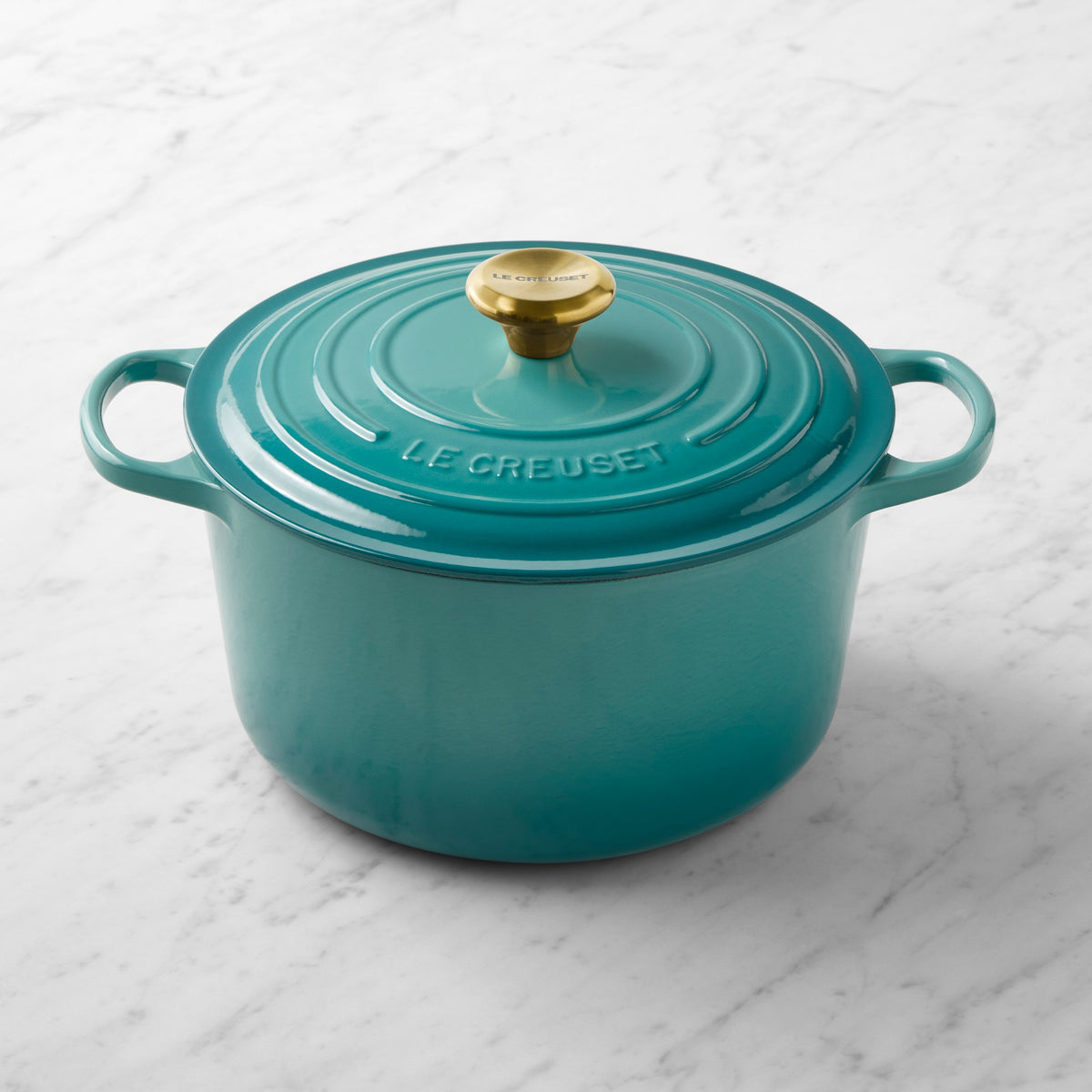 Le Creuset Signature Enameled Cast Iron Deep Round Oven, 6.5-Qt.