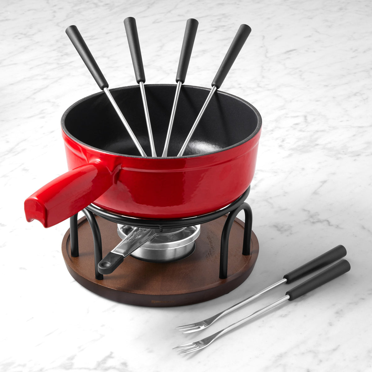 Swissmar Ticino Cast Iron Fondue Pot