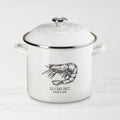 Le Creuset Enameled-Steel Crawfish Stockpot, 10-Qt.