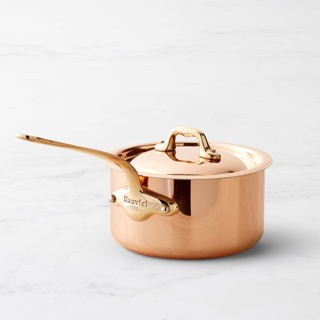 Mauviel M'150B Copper Saucepan