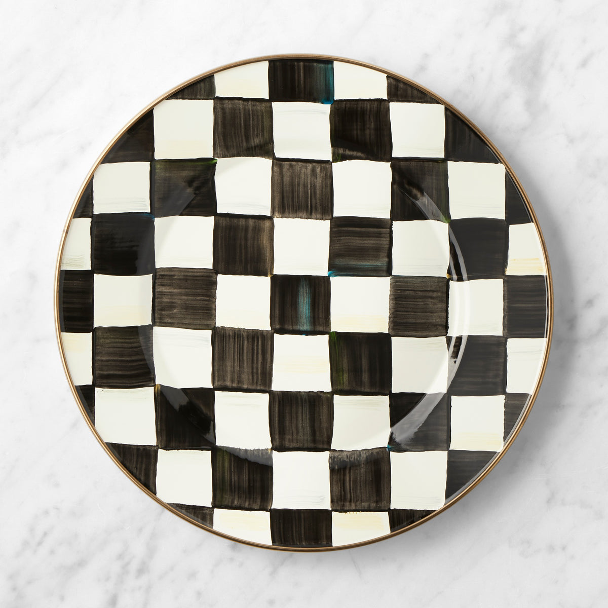 MacKenzie-Childs Courtly Check Dinner Plates
