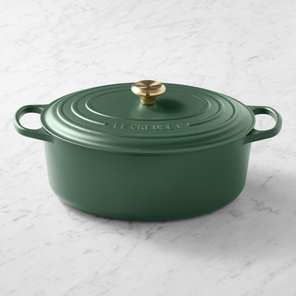 Le Creuset Signature Enameled Cast Iron Oval Dutch Oven