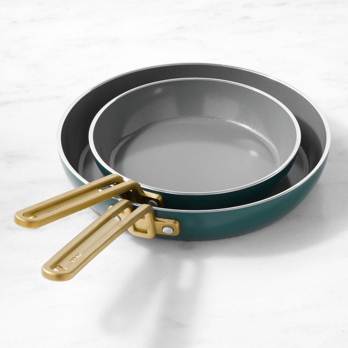 GreenPan Stanley Tucci Ceramic Nonstick Fry Pan, Set of 2