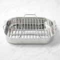 All-Clad Stainless-Steel Roasting Pan with Rack, XXL