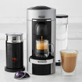 Nespresso VertuoPlus Deluxe Coffee Maker &amp; Espresso Machine with Aeroccino Milk Frother