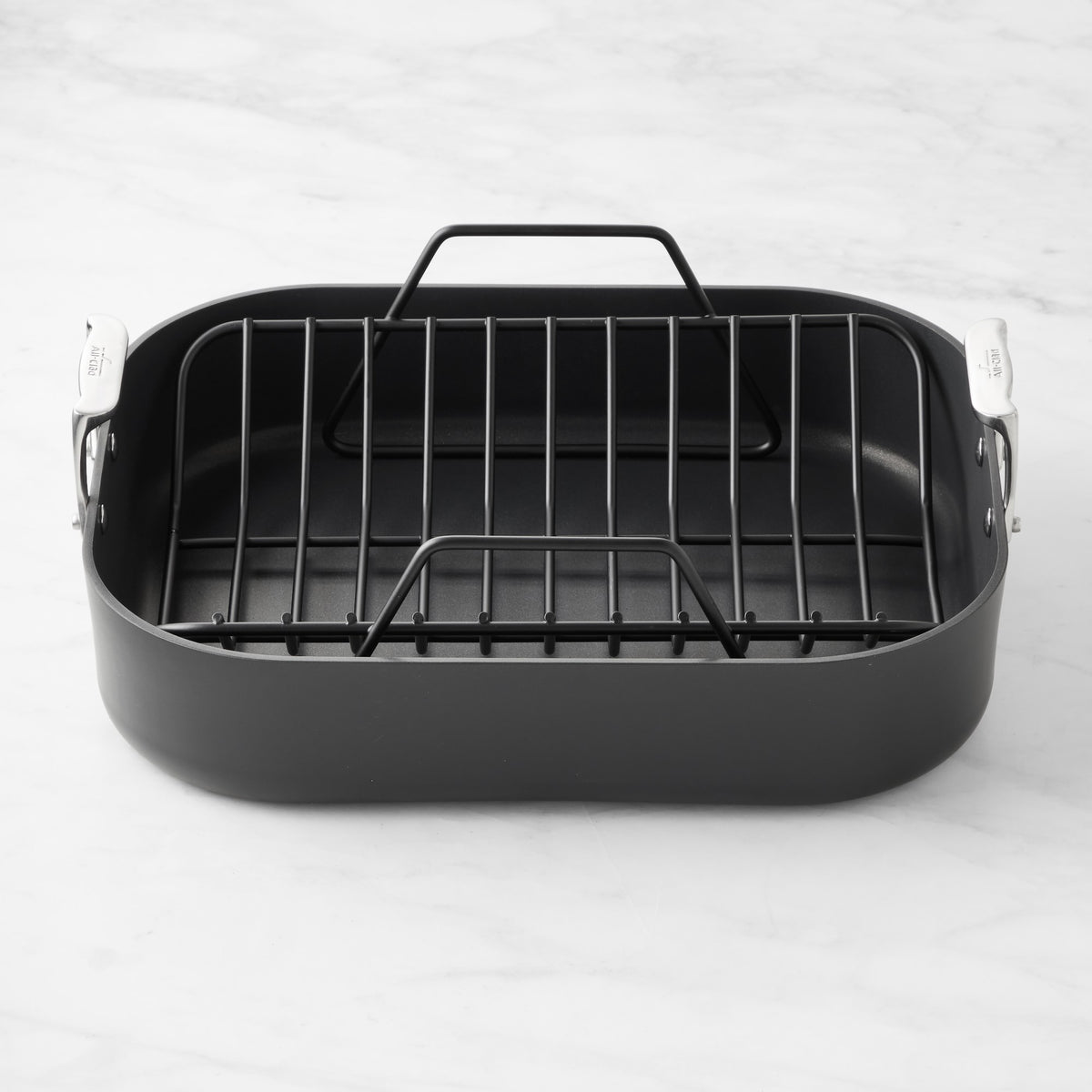 All-Clad HA1 Expert Nonstick Roaster with Rack, 13" x 16"