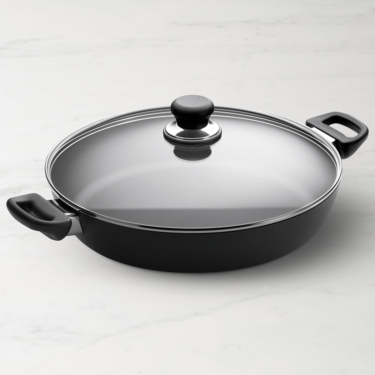 SCANPAN Classic Nonstick Chef's Pan with Lid, 4.25-Qt.