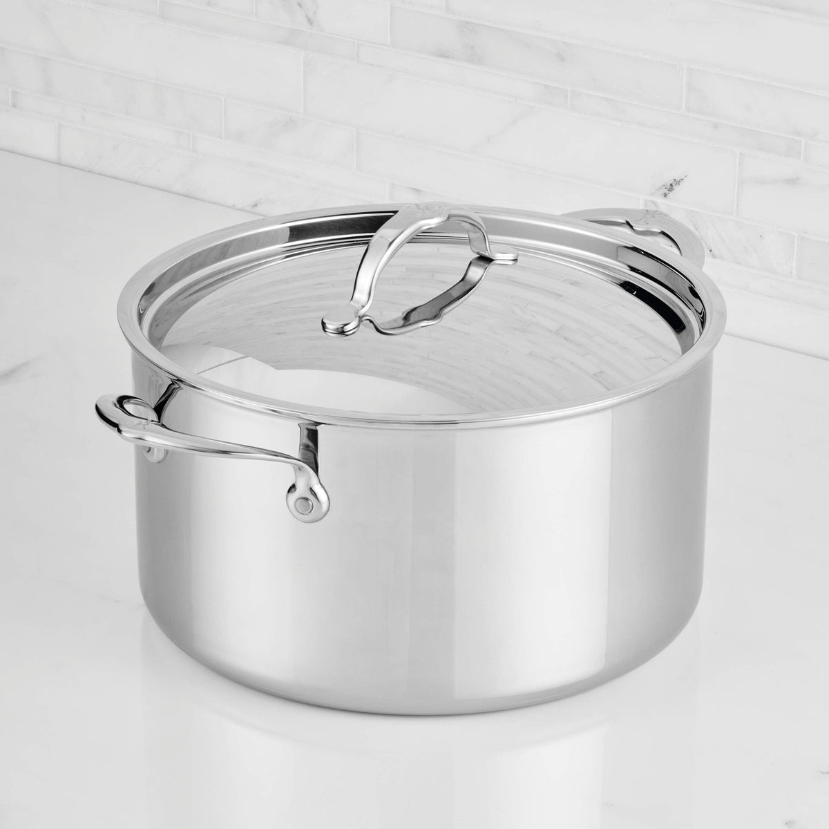 Hestan ProBond Luxe Professional Clad Stainless-Steel Stockpot