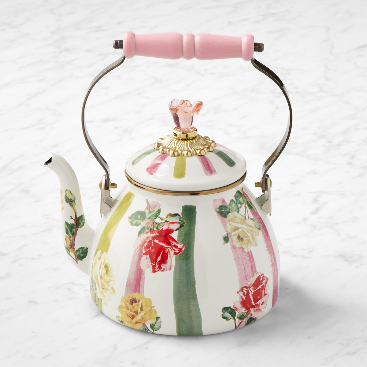 MacKenzie-Childs Garden Gala Tea Kettle, 2-Qt.
