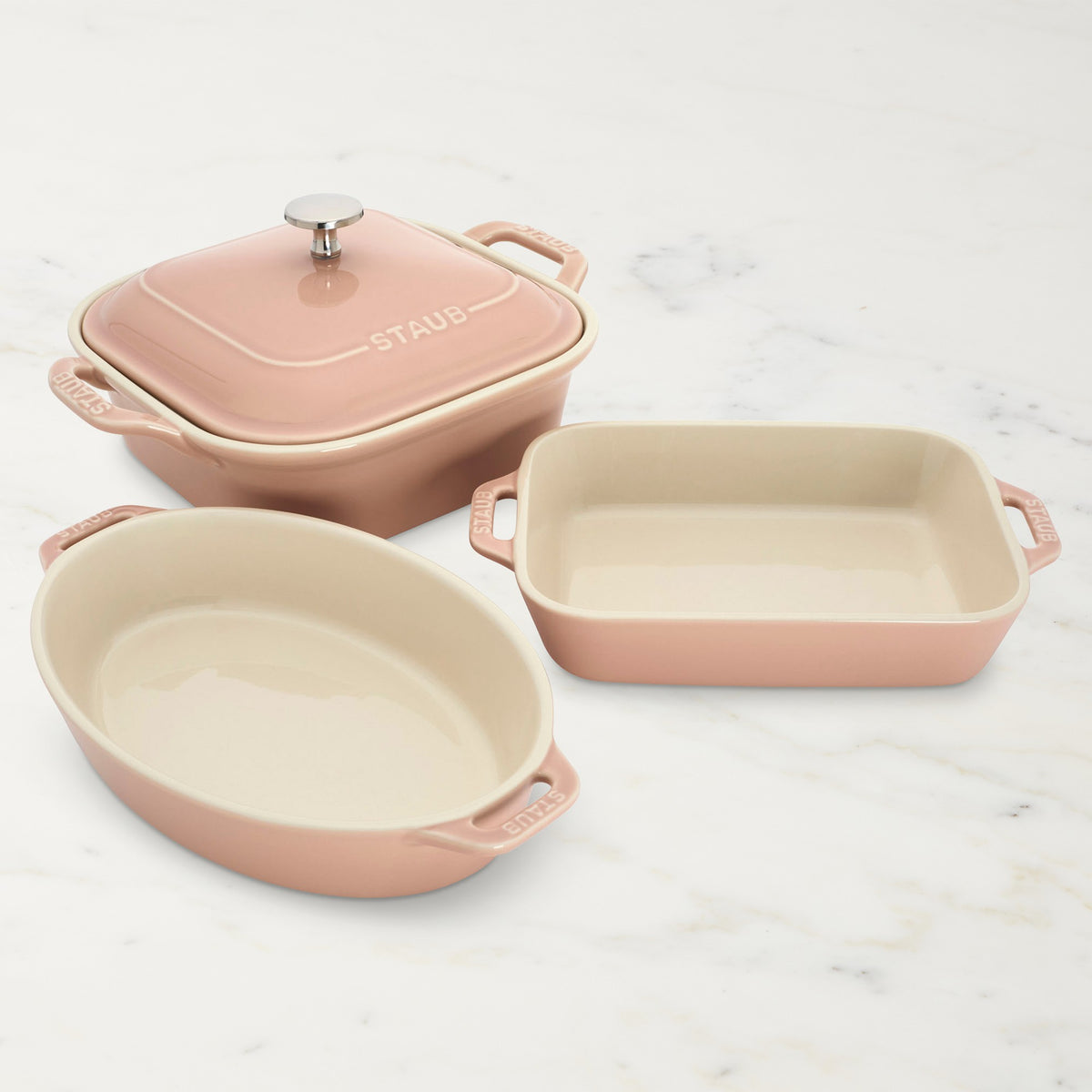 Staub Stoneware Baking Dishes, Set of 4