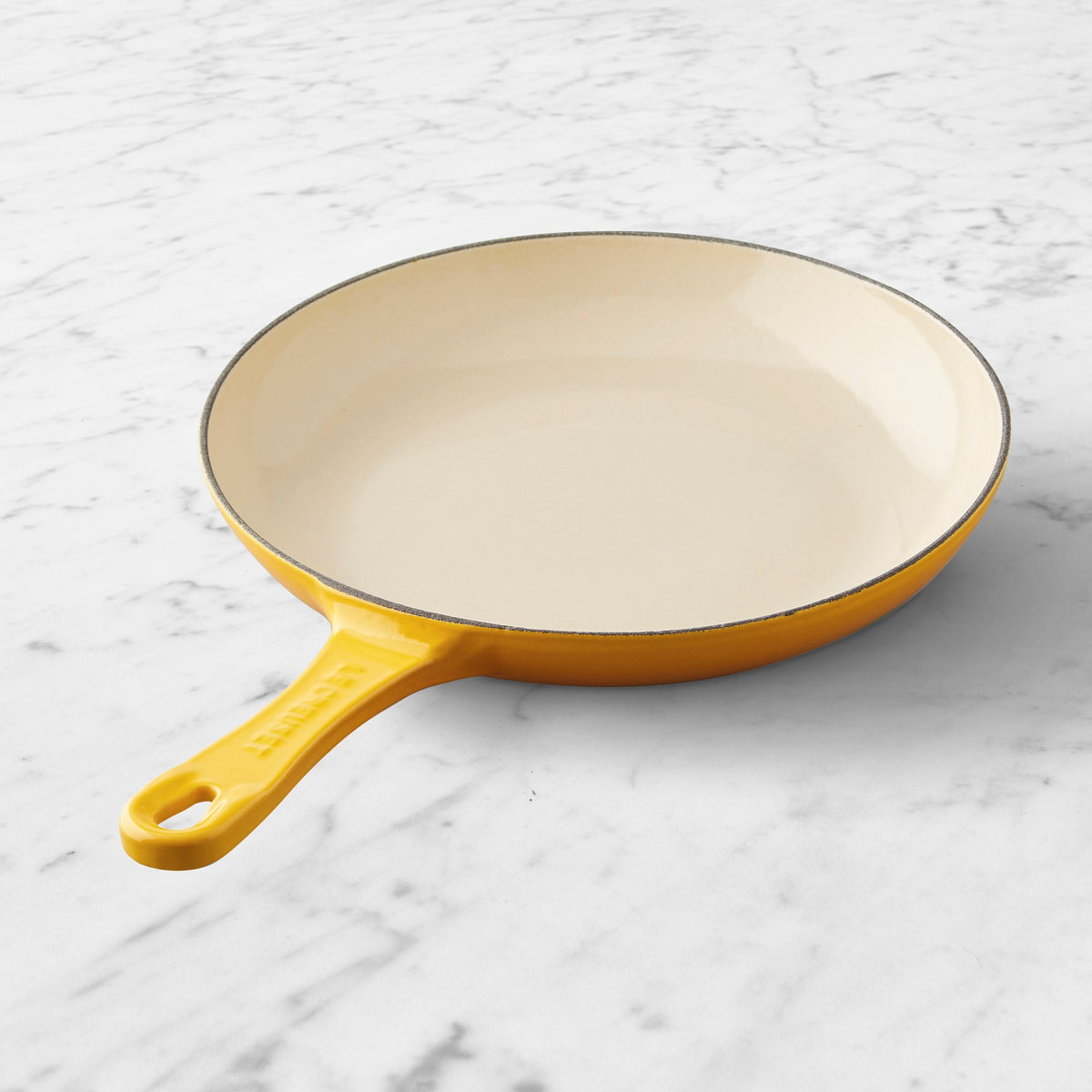 Le Creuset Enameled Cast Iron Shallow Fry Pan, 9.75"