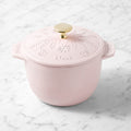 Staub Enameled Cast Iron Floral Petite French Oven, 1.5-Qt.
