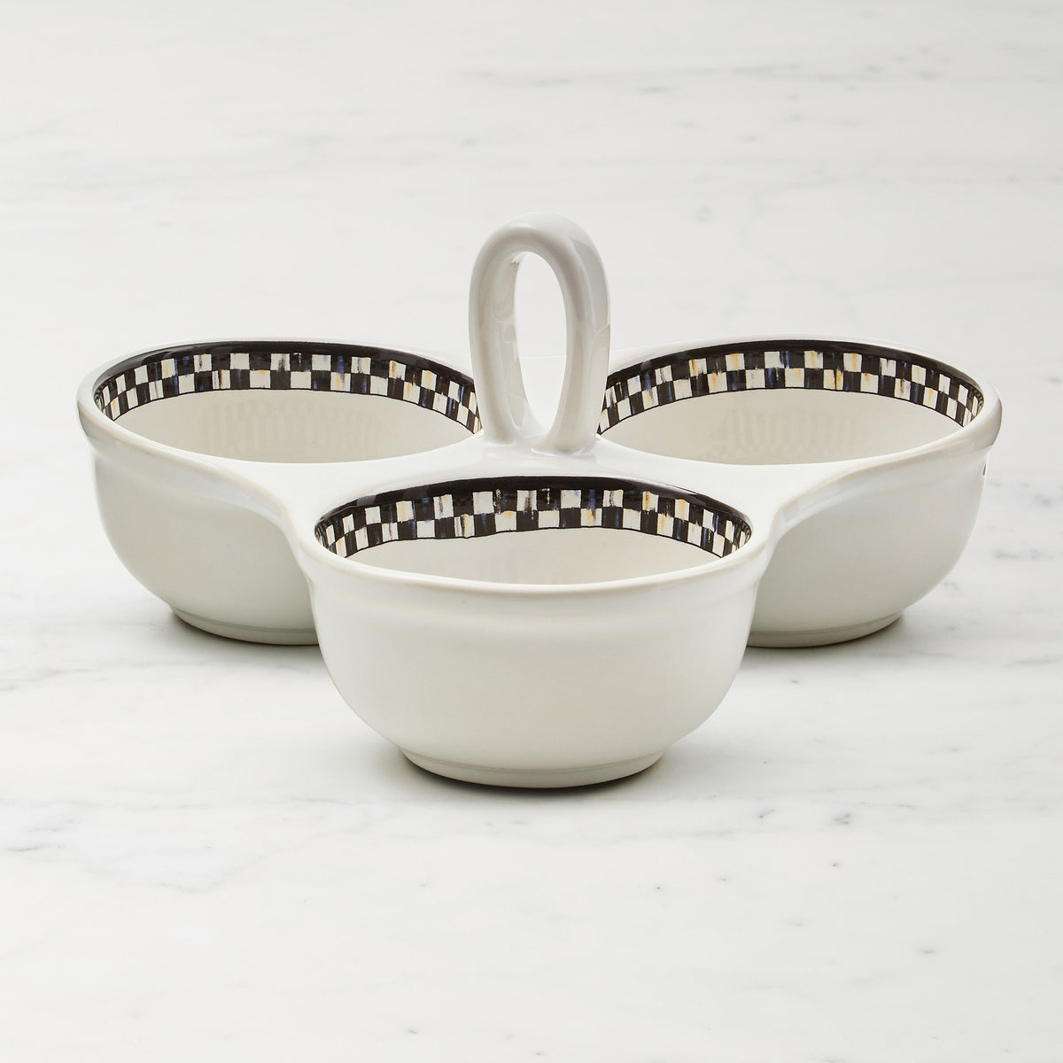 MacKenzie-Childs Everyday Stoneware Trio Dipping Bowls