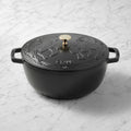 Staub Enameled Cast Iron Essential French Oven with Horse Lid, 5-Qt.