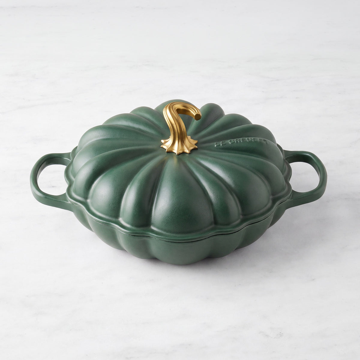 Le Creuset Enameled Cast Iron Pumpkin Braiser, 2.25-Qt.
