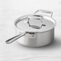 All-Clad D5 Brushed Stainless-Steel Saucepans