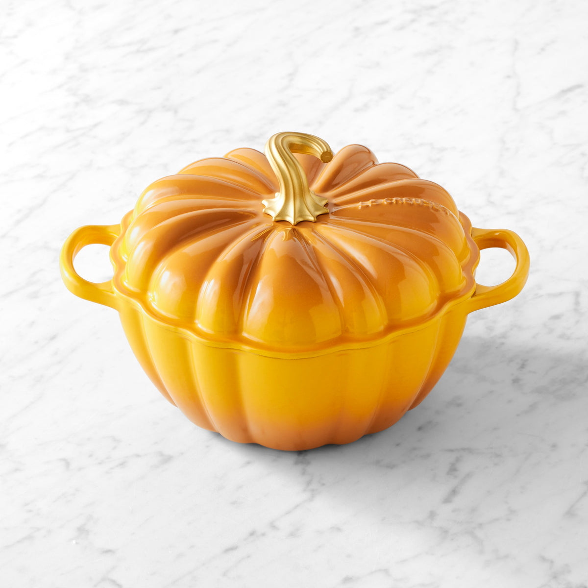 Le Creuset Enameled Cast Iron Pumpkin Cocotte, 4-Qt.