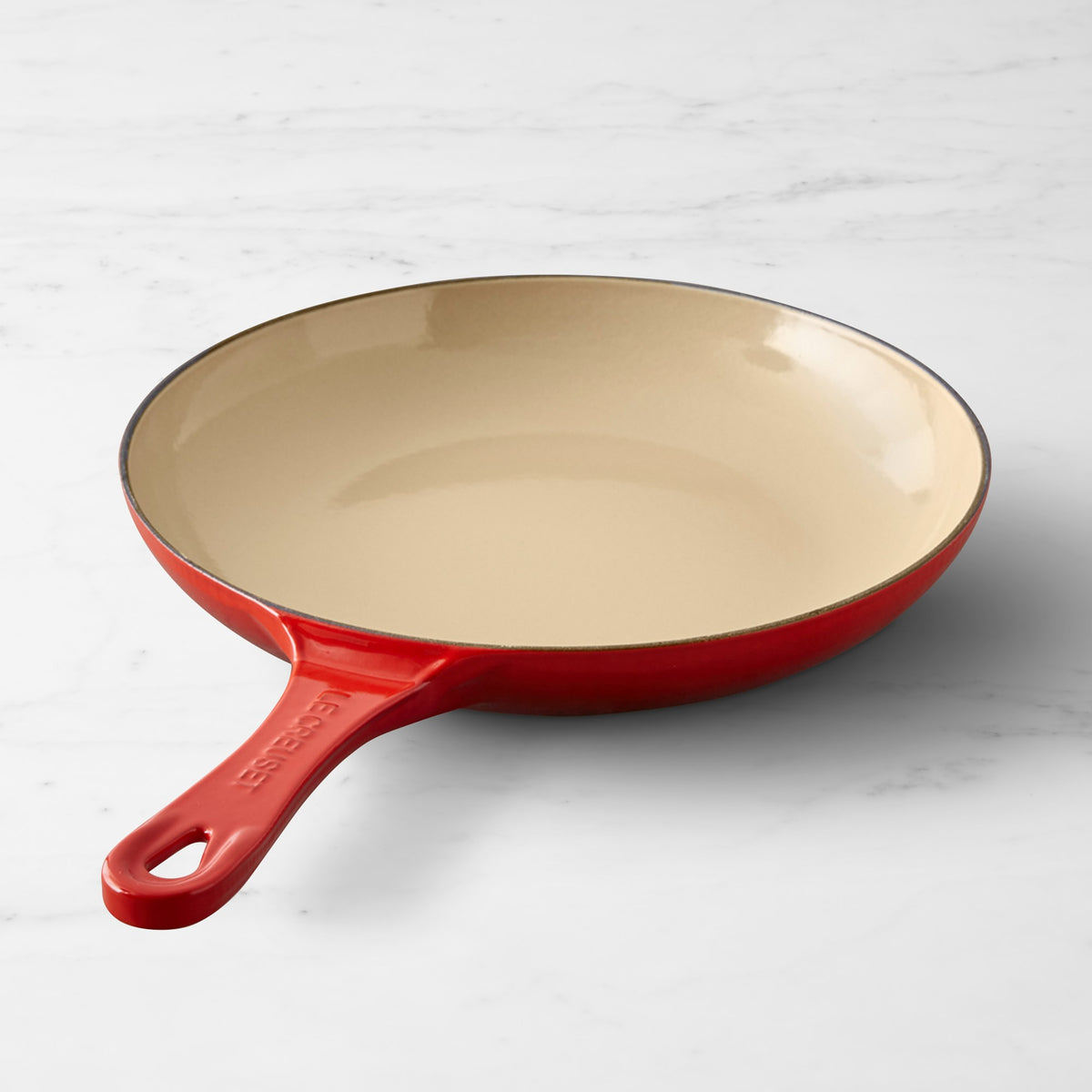 Le Creuset Enameled Cast Iron Shallow Fry Pan, 9.75"