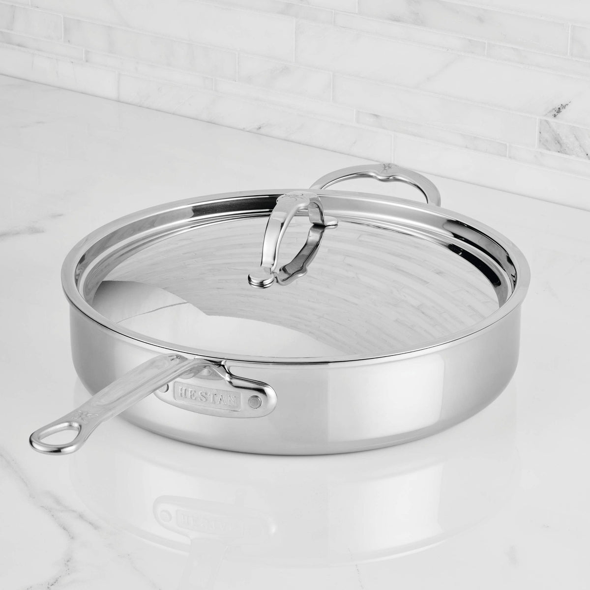 Hestan ProBond Luxe Professional Clad Stainless-Steel Sauté Pan